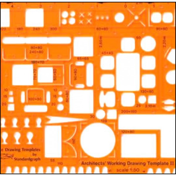 Architectural Templates 1/2 Scale